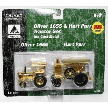 Oliver - Set - 1655 & Hart Parr gold - 1/64