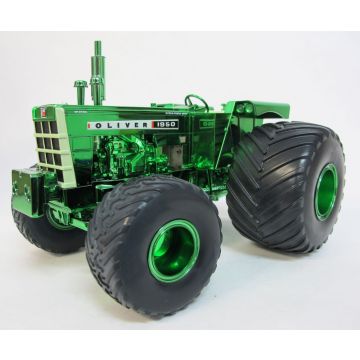 Oliver - 1950 - Standard Terra tires 2013 Toy Tractor Times Ann. El Toro, green chrome - 1/16