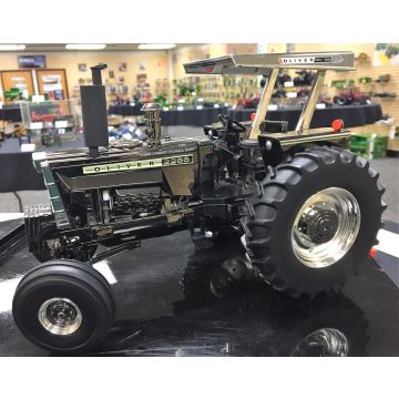 Oliver - 2255 - WF and canopy, 2019 National Farm Toy Show, gunmetal - 1/16