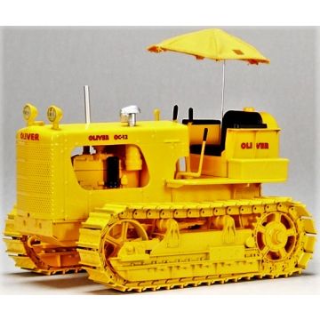 Oliver - OC-12 - Crawler, no blade Gas metal track umbrella yellow - 1/16