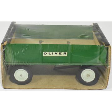 Oliver -  - Wagon, barge box, diecast rims, closed box - 1/16