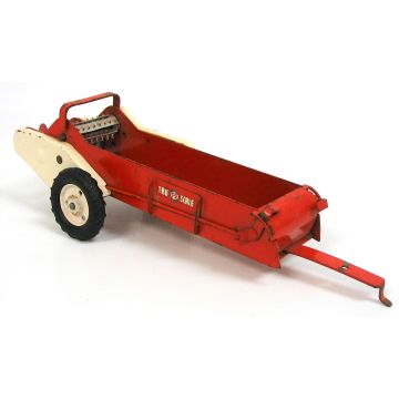 Tru-Scale -  - Spreader, red with yellow rims - 1/16