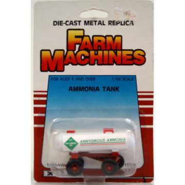 UB -  - Wagon Anhydrous Ammonia red running gear, red rims - 1/64