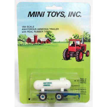 UB -  - Wagon Anhydrous Ammonia blue running gear - 1/64