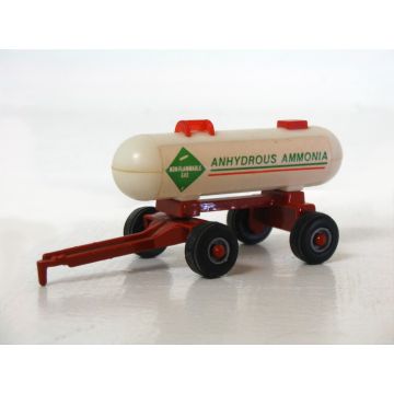UB -  - Wagon Anhydrous Ammonia red running gear, grey rims - 1/64