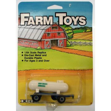 UB -  - Wagon Anhydrous Ammonia blue running gear - 1/64
