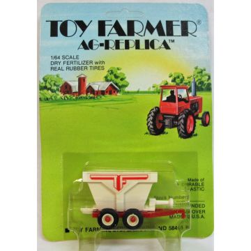 UB -  - Spreader, fertilizer dry, orange Toy Farmer card - 1/64