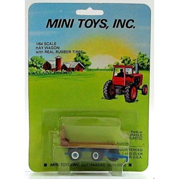 UB -  - Wagon Hay blue & black - 1/64