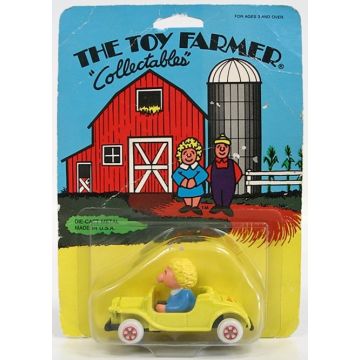 UB -  - Mildred in yellow car Toy Farmer - 1/64