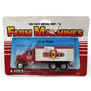 UB - Truck - Grain Truck, red cab, Moews Seeds - 1/64