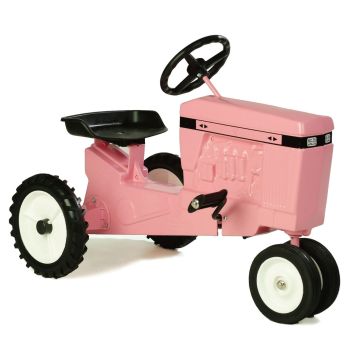 UB -  - Pedal, Junior, NF pink, own name decal, black seat -