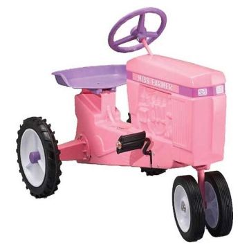 UB -  - Pedal, Junior, NF pink, own name decal, purple seat -