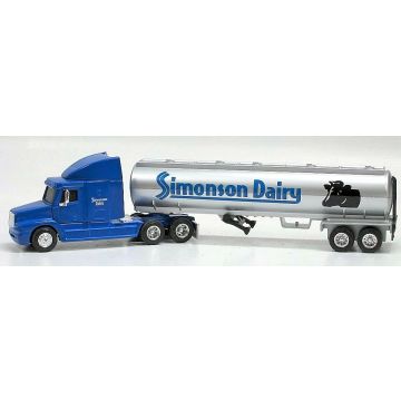 UB - Truck - Milk Truck, Freightliner, Simonson Milk - 1/64