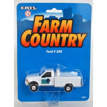 UB - Truck - Tire Service truck, F-350, white or maroon - 1/64
