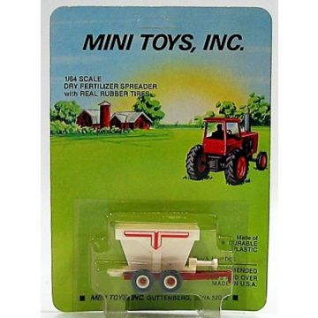 UB -  - Spreader, fertilizer dry, red frame, white box - 1/64
