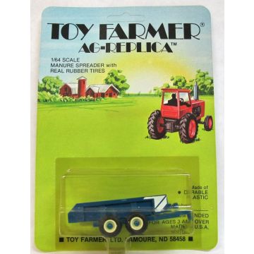 UB -  - Spreader, manure, blue Toy Farmer card - 1/64