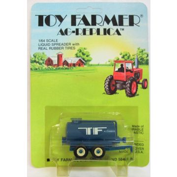 UB -  - Spreader, manure liquid, blue Toy Farmer card - 1/64
