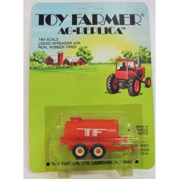 UB -  - Spreader, manure liquid, orange Toy Farmer card - 1/64