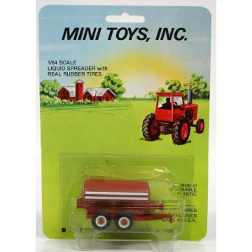 UB -  - Spreader, manure liquid, red, white rims - 1/64