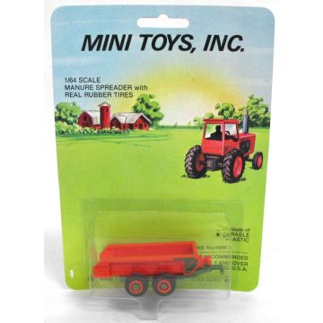 UB -  - Spreader, manure, orange & green - 1/64