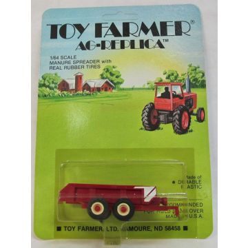UB -  - Spreader, manure, red Toy Farmer card - 1/64