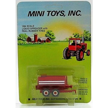 UB -  - Spreader, manure liquid, red with white rims - 1/64