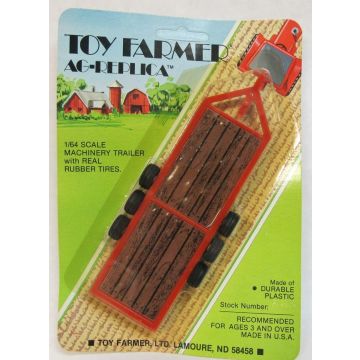 UB -  - Trailer Machinery orange Toy Farmer card - 1/64