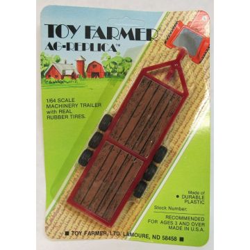 UB -  - Trailer Machinery red Toy Farmer card - 1/64