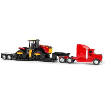 Versatile - Semi - 580DT 4WD with semi & lowboy trailer - 1/64