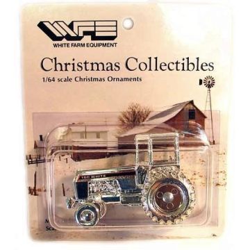 White - 160 - 2WD silver chrome, 1987 Christmas - 1/64