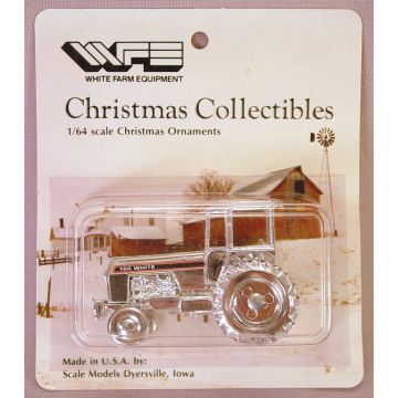 White - 160 - 2WD silver chrome, 1988 Christmas - 1/64