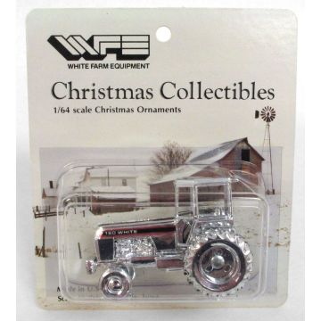 White - 160 - 2WD silver chrome, 1989 Christmas - 1/64