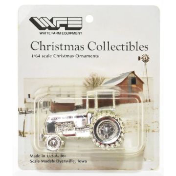 White - 185 - Field Boss silver chrome, 1986 Christmas - 1/64