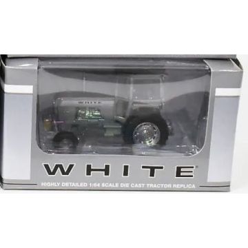 White - 2-105 - Cab 2018 Toy Tractor Times, silver - 1/64