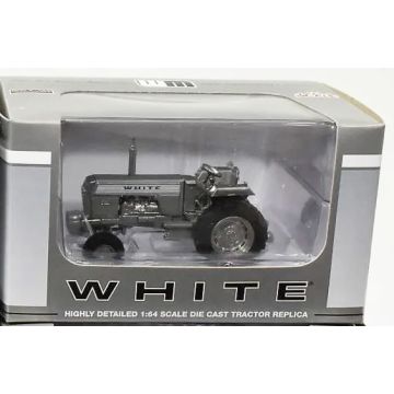 White - 2-105 - Open Station 2018 Toy Tractor Times, Gun Metal - 1/64