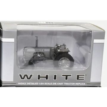 White - 2-105 - Open Station 2018 Toy Tractor Times, Silver - 1/64