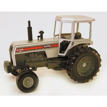 White - 2-135 - 2WD Cab series III air cleaner, red stripe - 1/16
