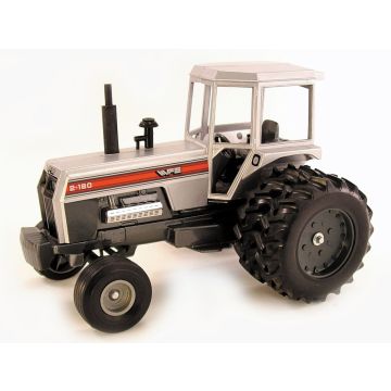 White - 2-180 - 2WD Cab light gray rimes air cleaner, red stripe - 1/16