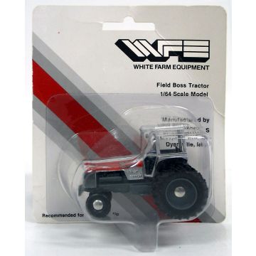White - 2-180 - Field Boss 2WD duals red stripe First Edition - 1/64