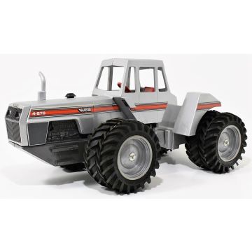 White - 4-270 - 4WD Duals red stripe - 1/16