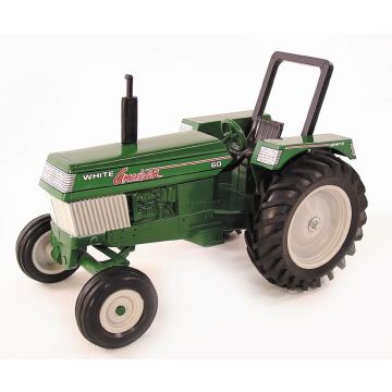 White - 60 - American 60, 2 post ROPS Oliver green - 1/16