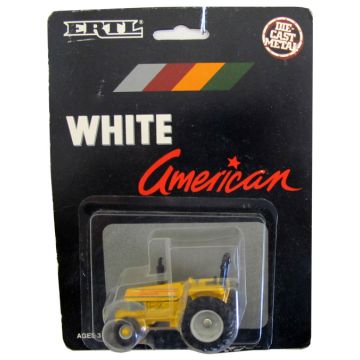 White - 60 - American 60, 2WD 2 post ROPS Moline yellow - 1/64