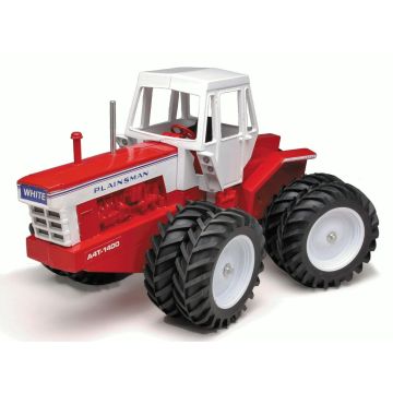 White - A4T-1400 - Plainsman 4WD Duals Cab - 1/16