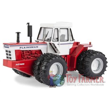 White - A4T-1600 - Plainsman, red, duals, limited edition by Toy Farmer - 1/32